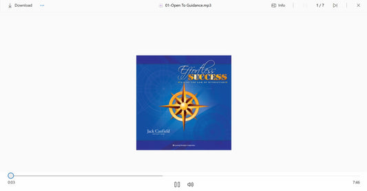 Jack Canfield - Effortless Success Audio File on my premiumcourses.com