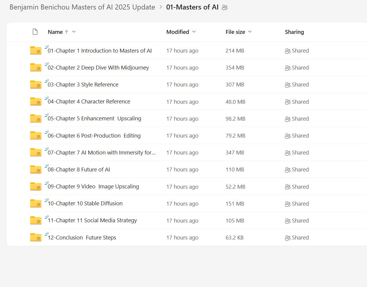 Benjamin Benichou – Masters of AI 2025 Module 1 on My Premium Courses