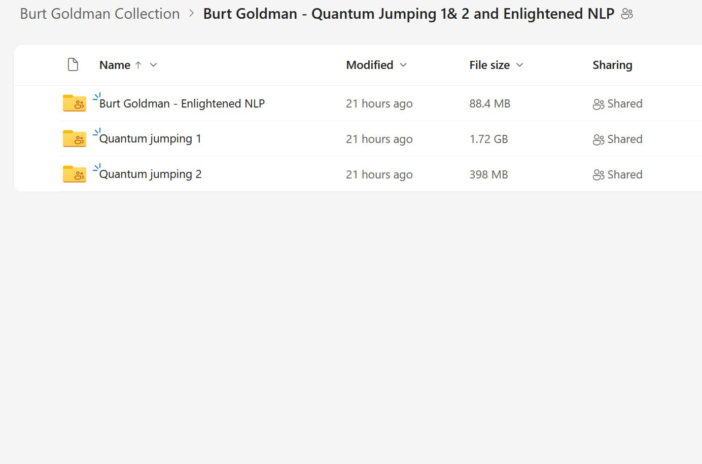 Burt Goldman Quantum Jumping Module on My Premium Courses
