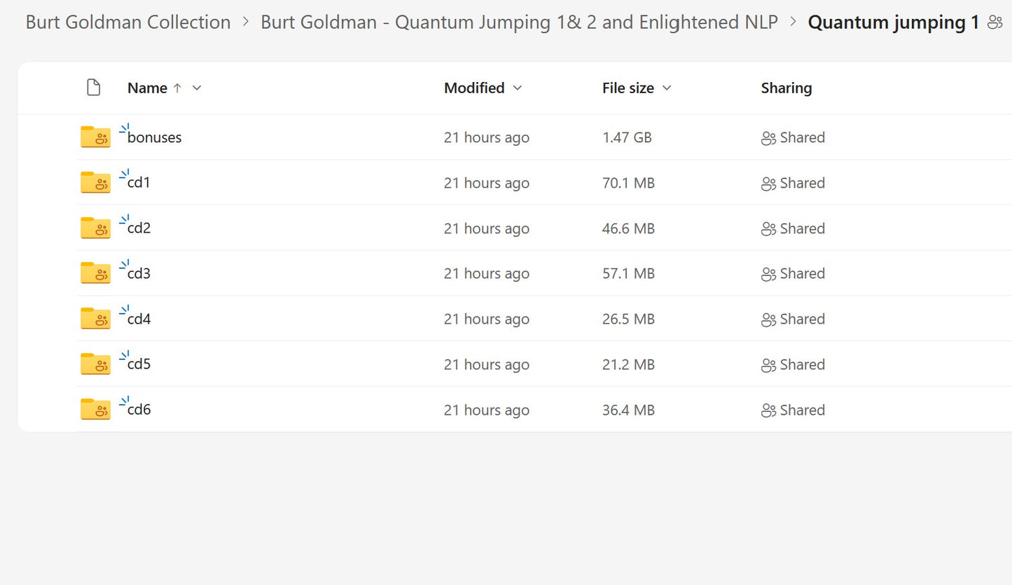 Burt Goldman Quantum Jumping Module 2 on My Premium Courses