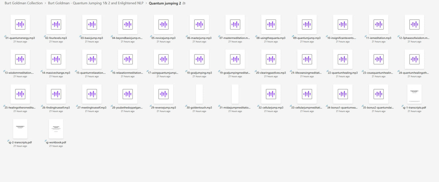 Burt Goldman Quantum Jumping Module 3 on My Premium Courses