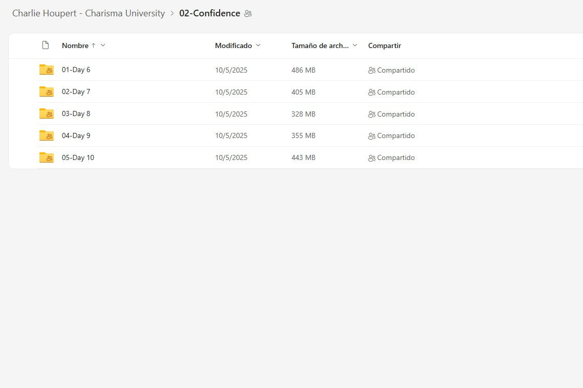 Charlie Houpert - Charisma University Module 2 on My Premium Courses