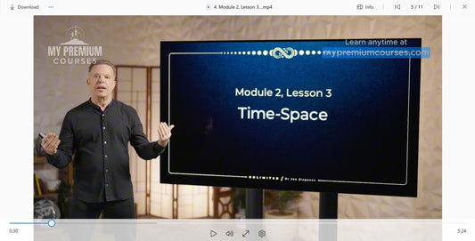 Dr Joe Dispenza - New Abundance Online Course 2025 Video File on My Premium Courses