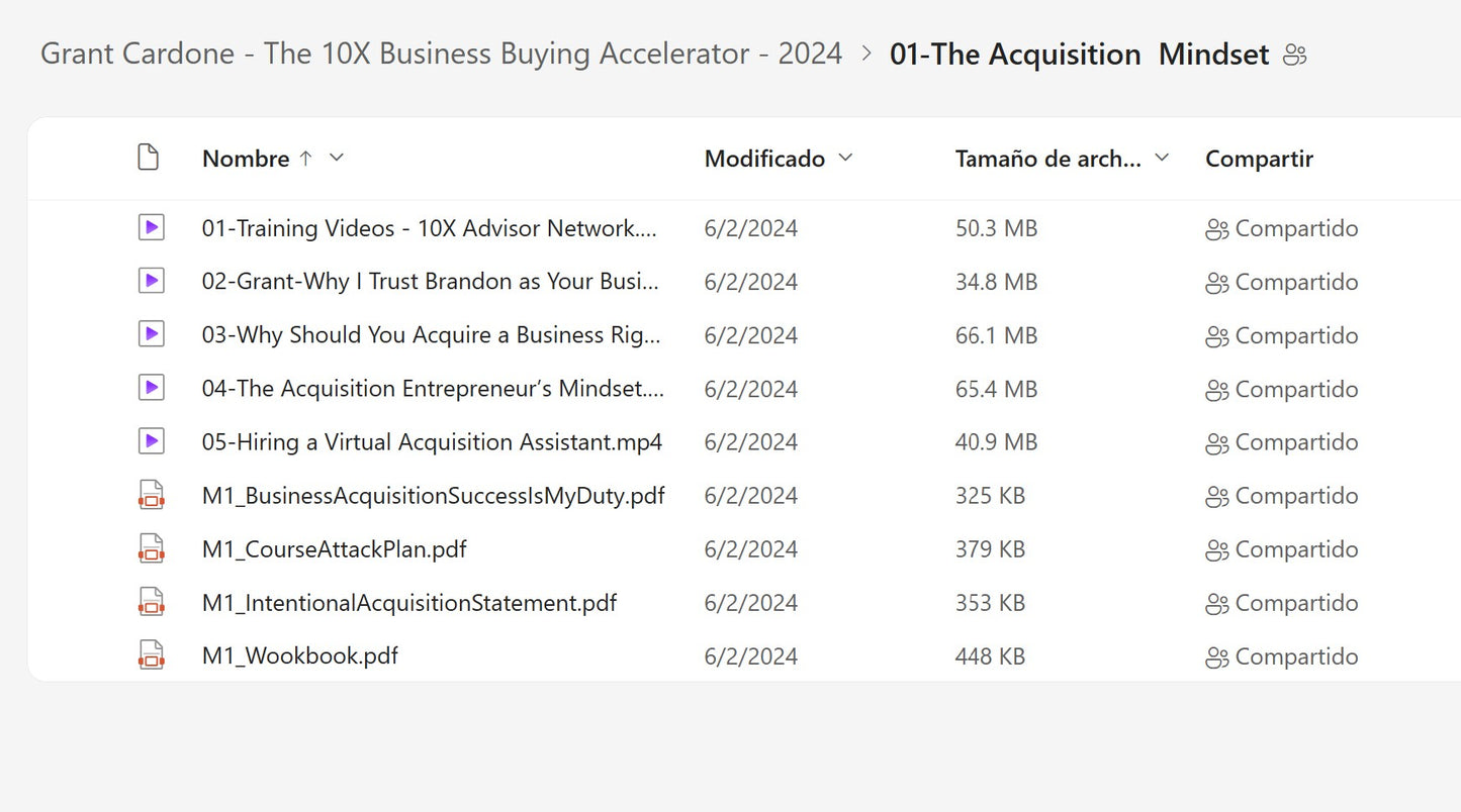 Grant Cardone - The 10X Business Buying Accelerator Module 1 on My Premium Courses