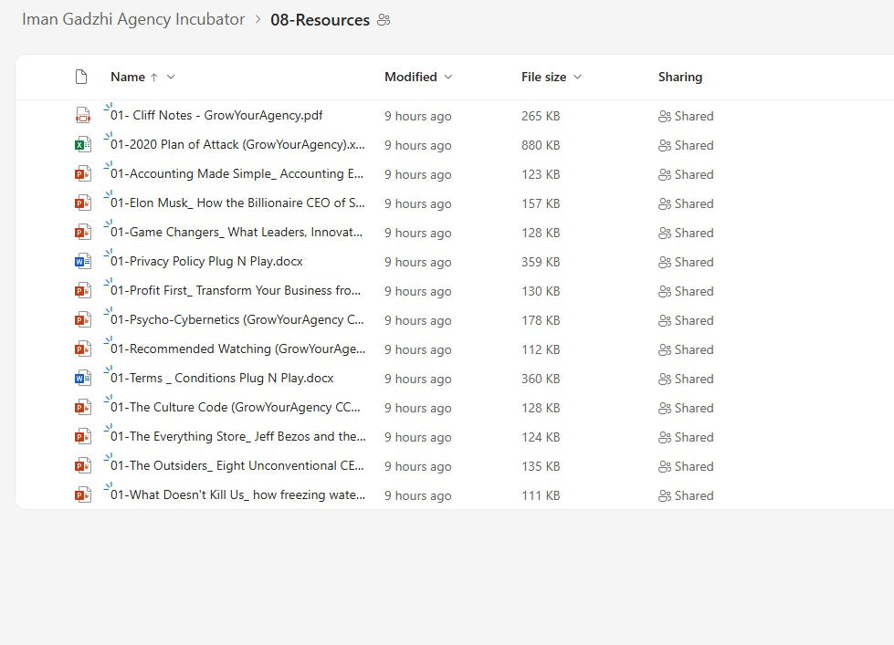 Iman Gadzhi – Agency Incubator Module 8 on My Premium Courses