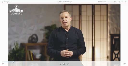 Course Preview - Believing, Behaving, Becoming Abundance Online Course Video File on My Premium Courses