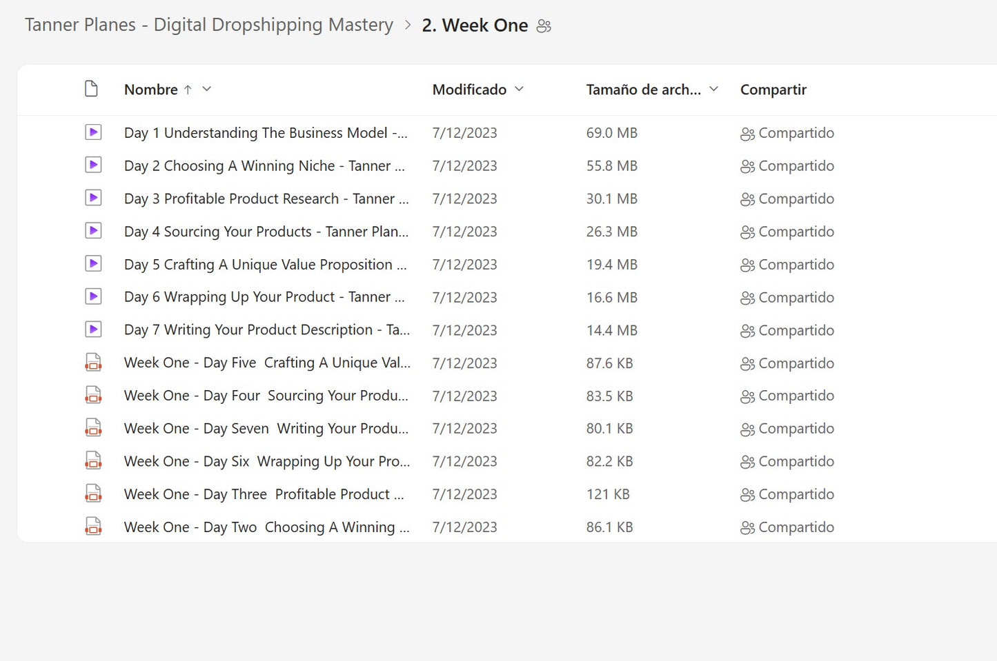 Tanner Planes – Digital Dropshipping Mastery Module 2 on My Premium Courses