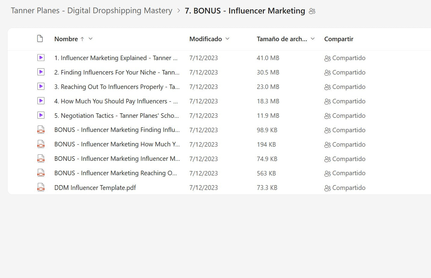 Tanner Planes – Digital Dropshipping Mastery Module 7 on My Premium Courses