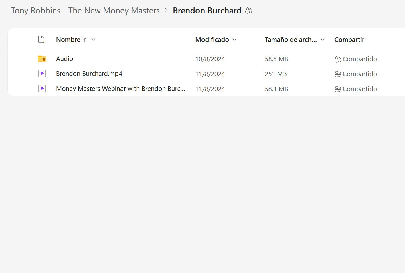 Tony Robbins – The New Money Masters Module 1 Brendon Burchard on My Premium Courses