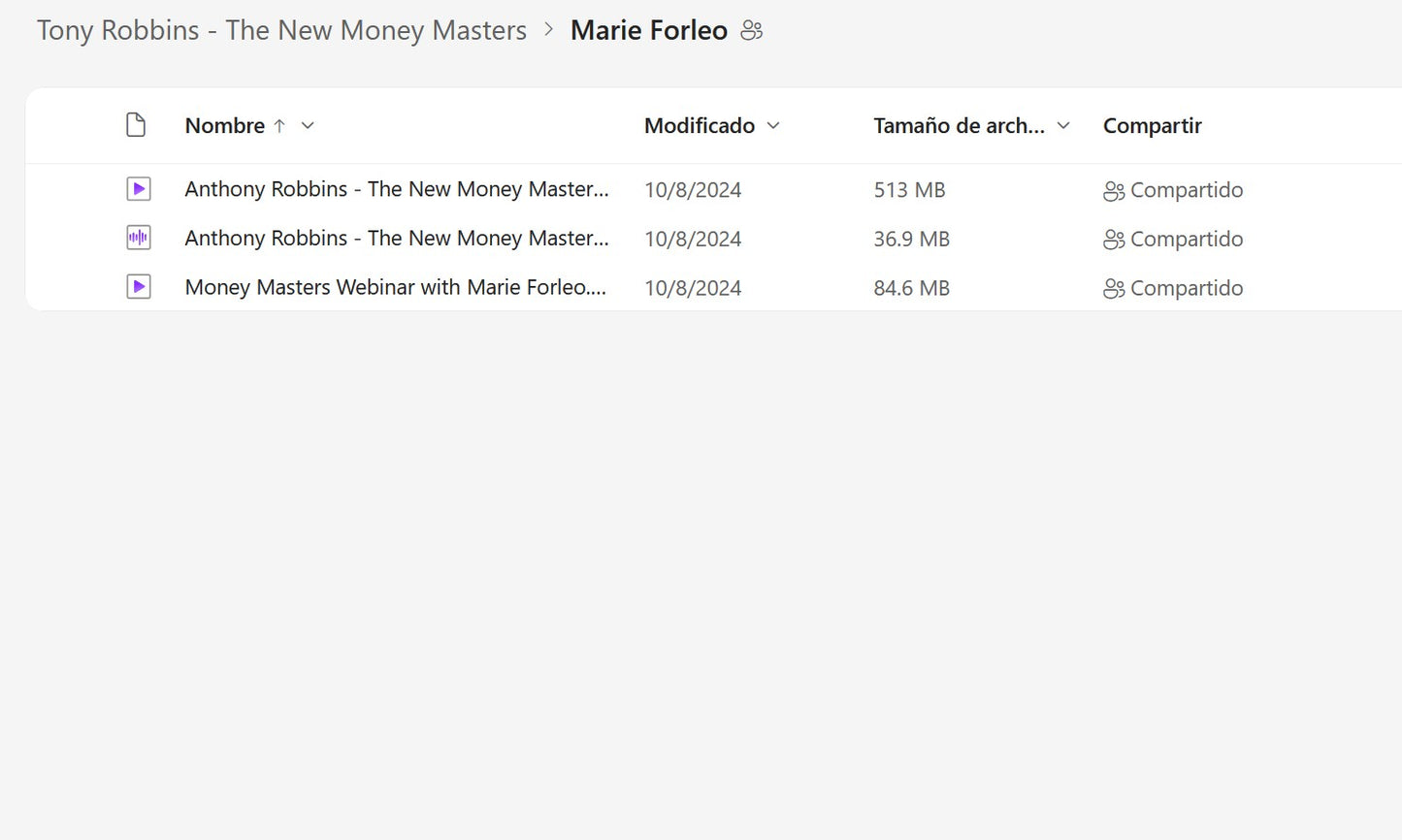Tony Robbins – The New Money Masters Module 10 Marie Forleo on My Premium Courses