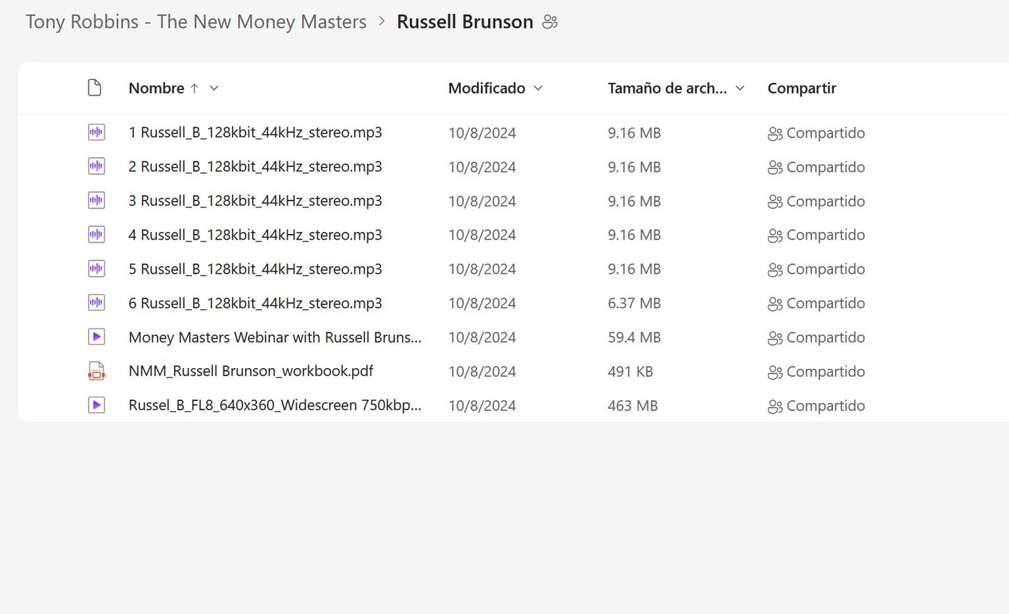 Tony Robbins – The New Money Masters Module 12 Russell Brunson on My Premium Courses