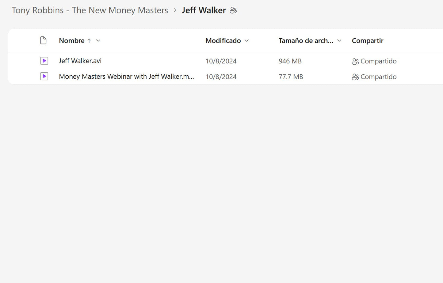 Tony Robbins – The New Money Masters Module 7 Jeff Walker on My Premium Courses