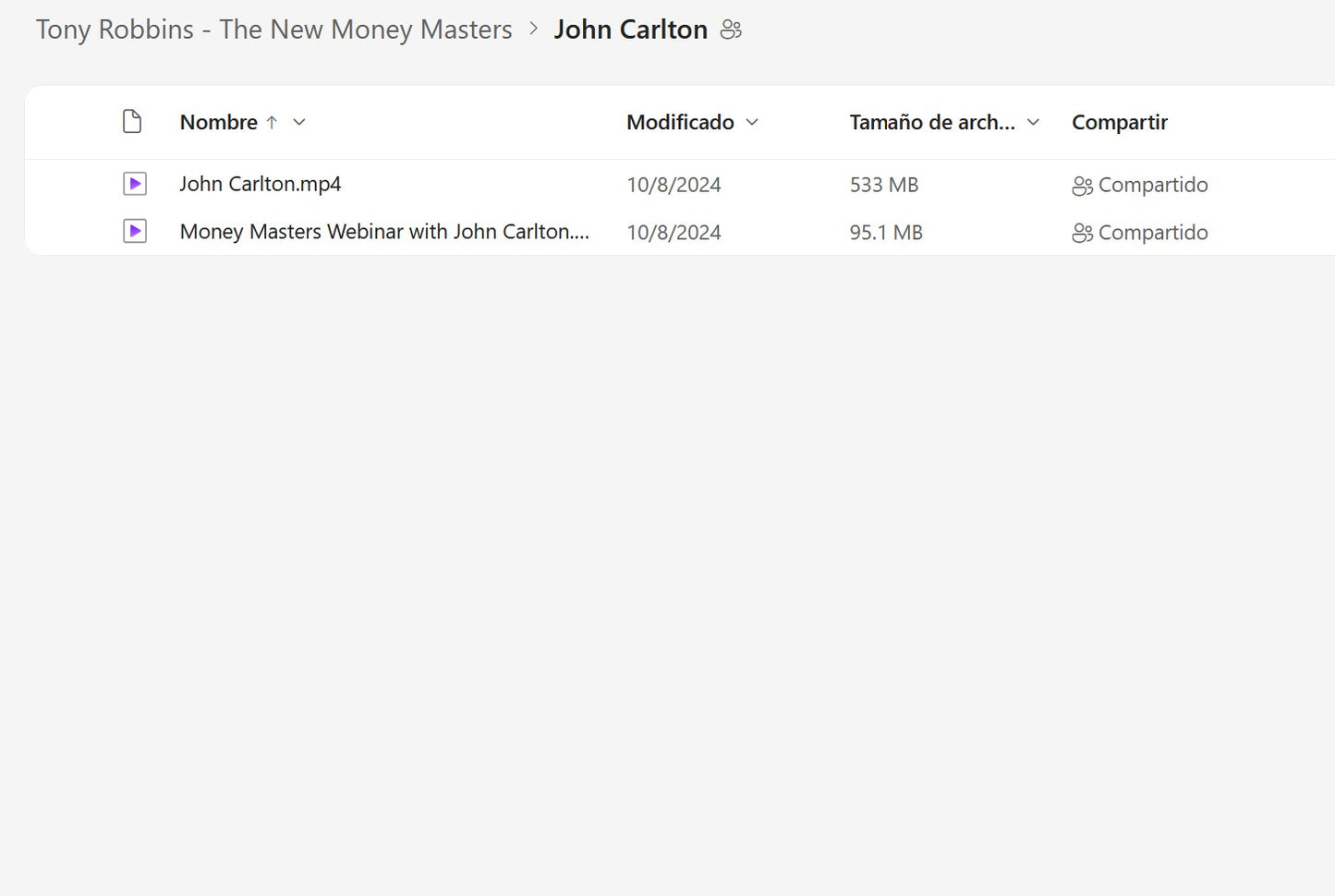 Tony Robbins – The New Money Masters Module 8 John Carlton on My Premium Courses