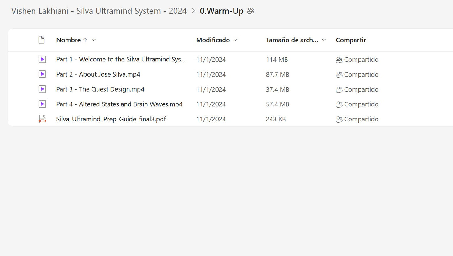 Vishen Lakhiani - The Silva Ultramind System Module 0 on My Premium Courses