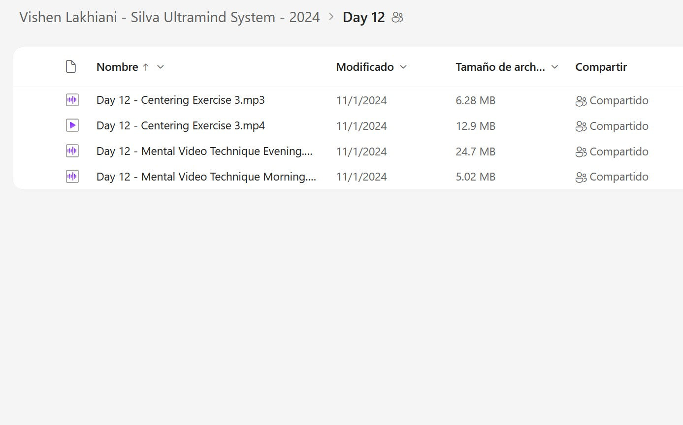 Vishen Lakhiani - The Silva Ultramind System Module 12 on My Premium Courses