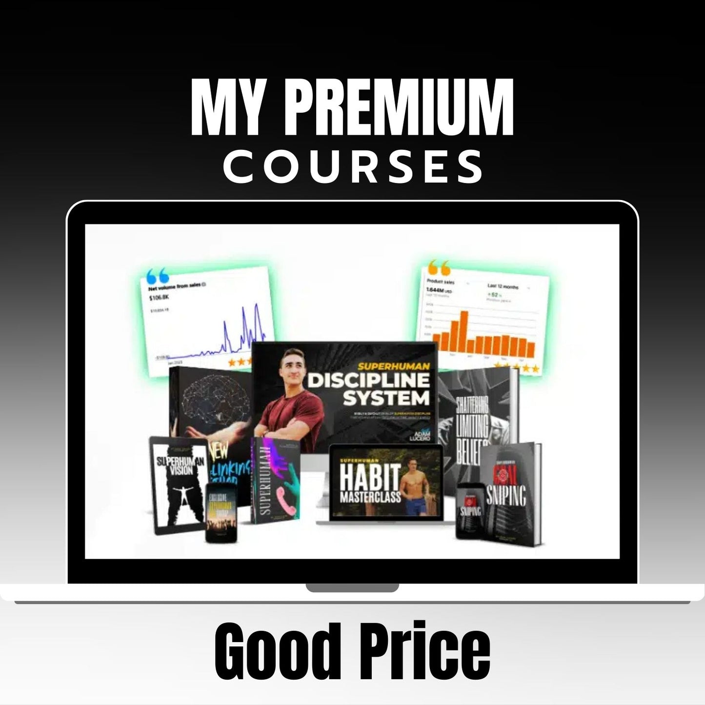 Adam Lucero - Superhuman Discipline System on mypremiumcourses.com