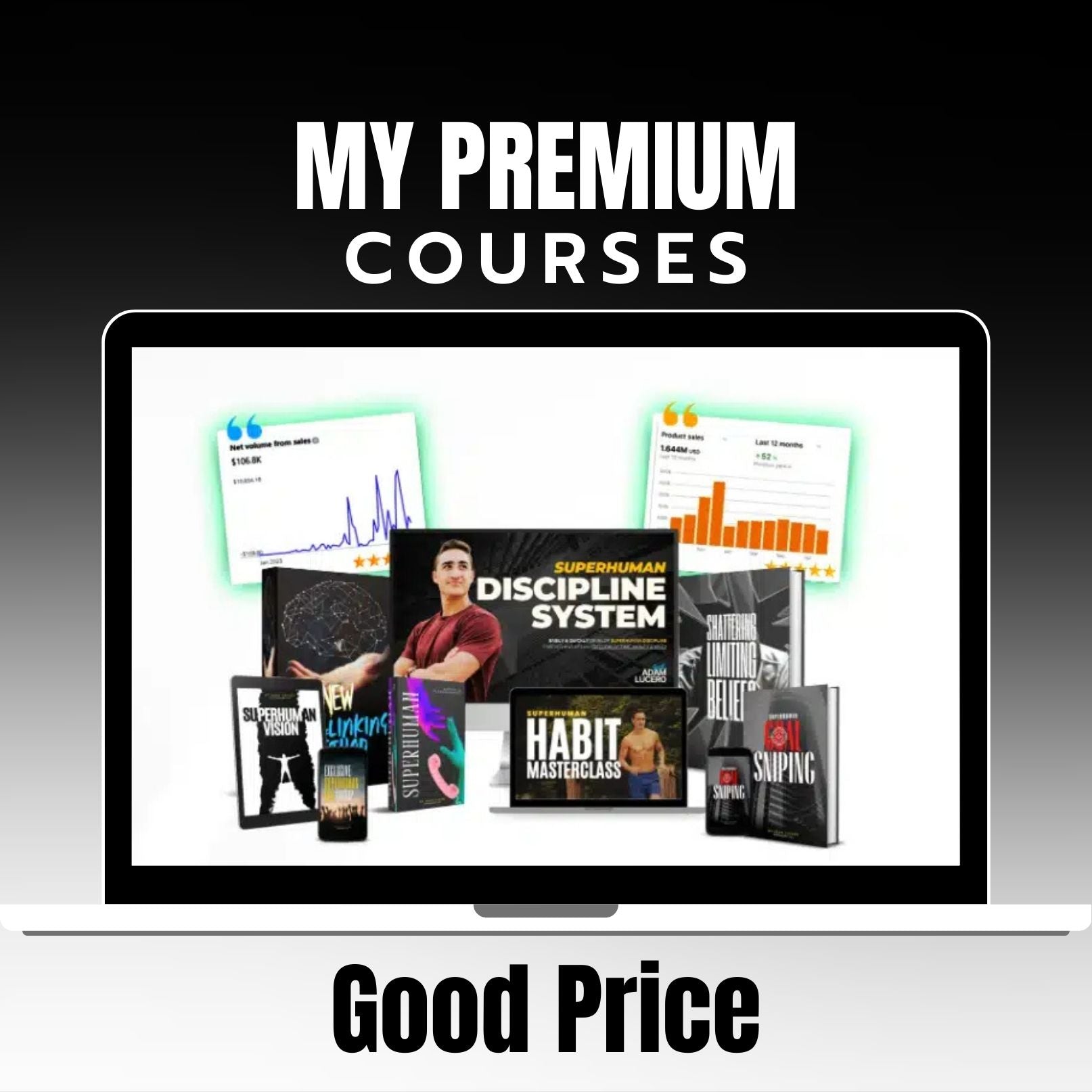 Adam Lucero - Superhuman Discipline System on mypremiumcourses.com