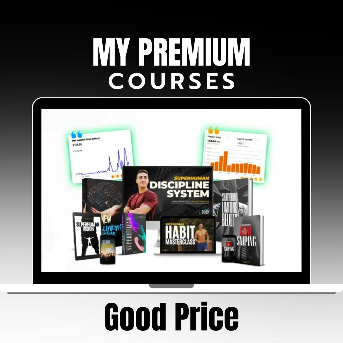 Adam Lucero - Superhuman Discipline System on mypremiumcourses.com