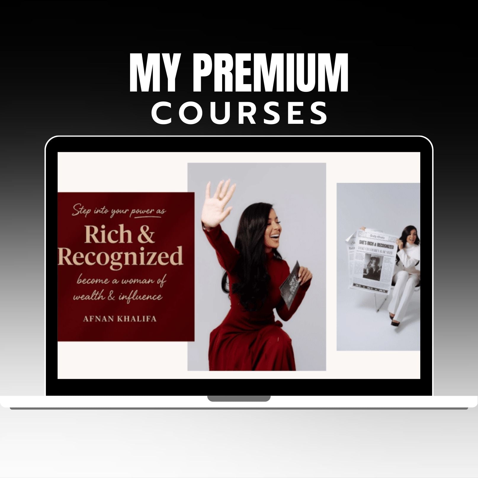 Afnan Khalifa - She's Rich & Recognized on mypremiumcourses.com