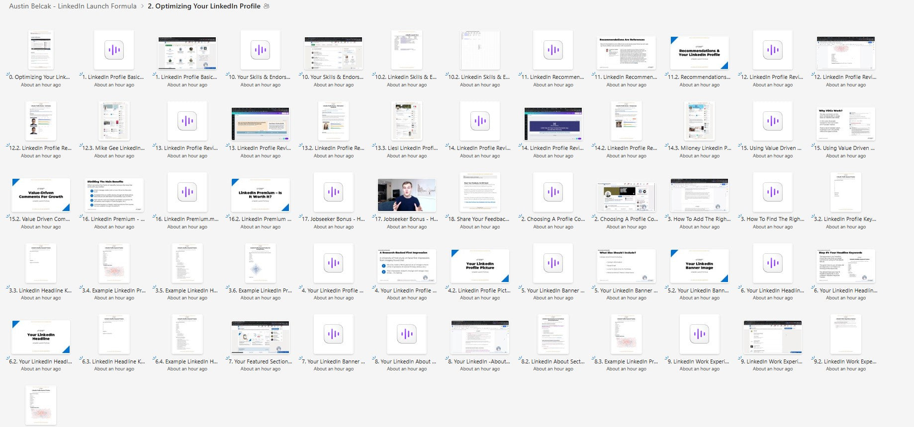 Austin Belcak – LinkedIn Launch Formula Module 2 on mypremiumcourses.com