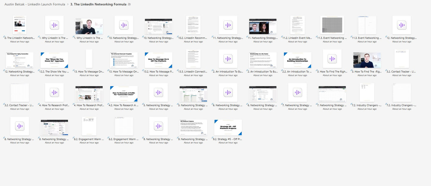 Austin Belcak – LinkedIn Launch Formula Module 3 on mypremiumcourses.com