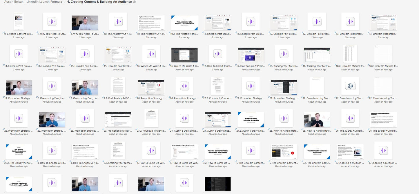Austin Belcak – LinkedIn Launch Formula Module 4 on mypremiumcourses.com