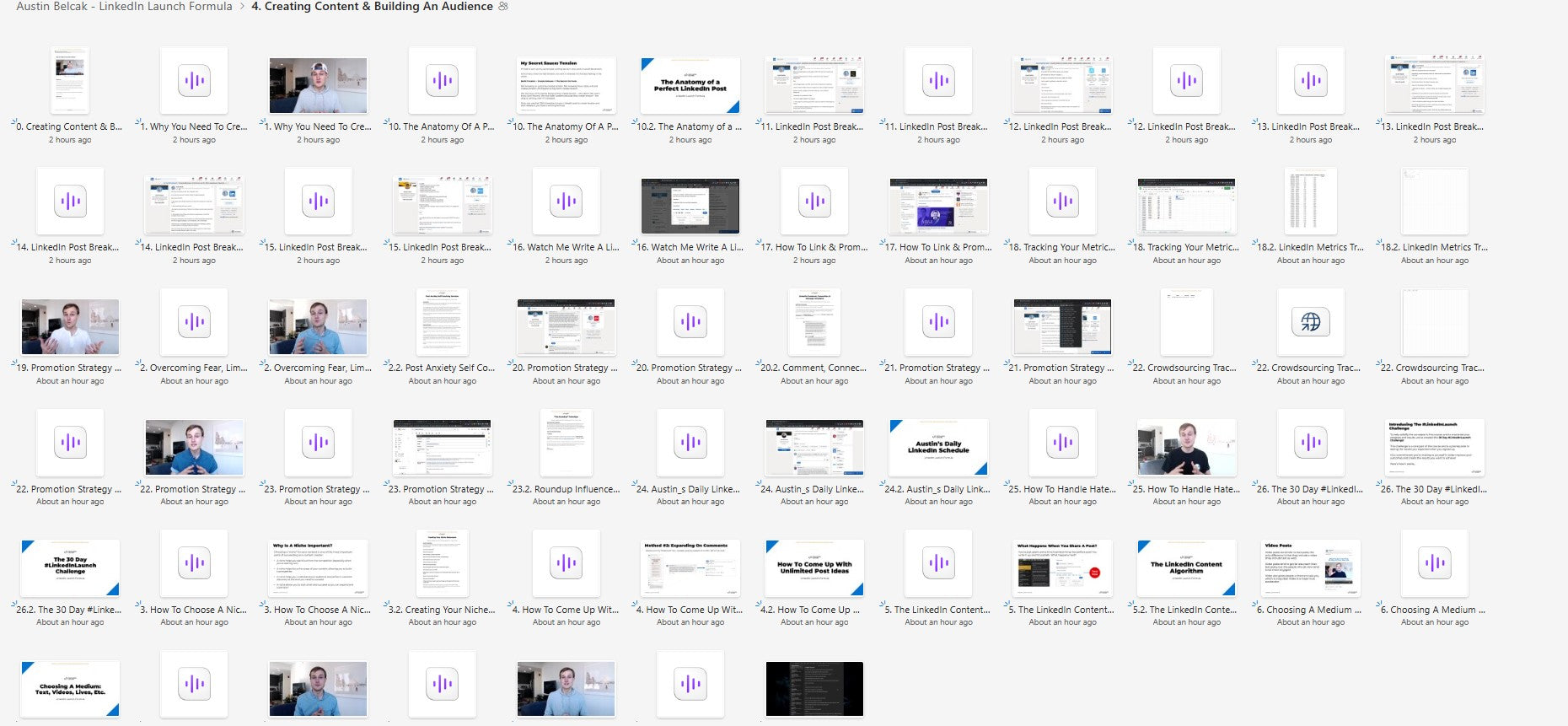 Austin Belcak – LinkedIn Launch Formula Module 4 on mypremiumcourses.com