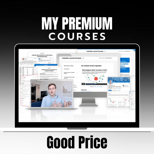 Austin Belcak – LinkedIn Launch Formula on mypremiumcourses.com