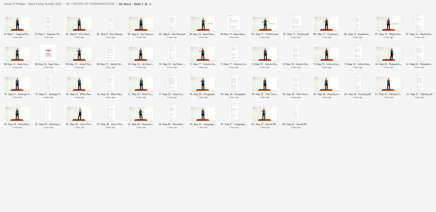 David JP Phillips - Black Friday Bundle 2025