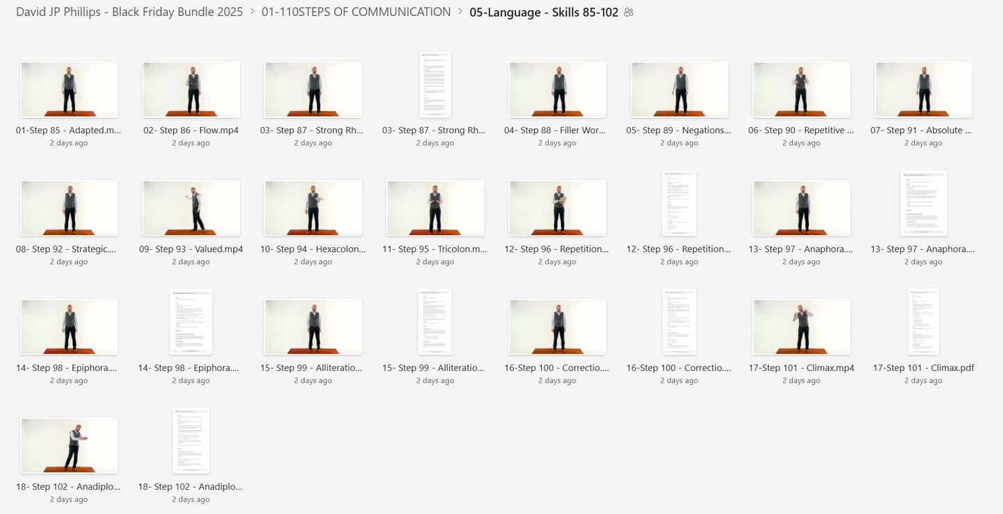 David JP Phillips - Black Friday Bundle 2025