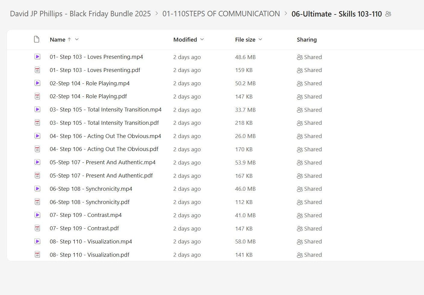 David JP Phillips - Black Friday Bundle 2025