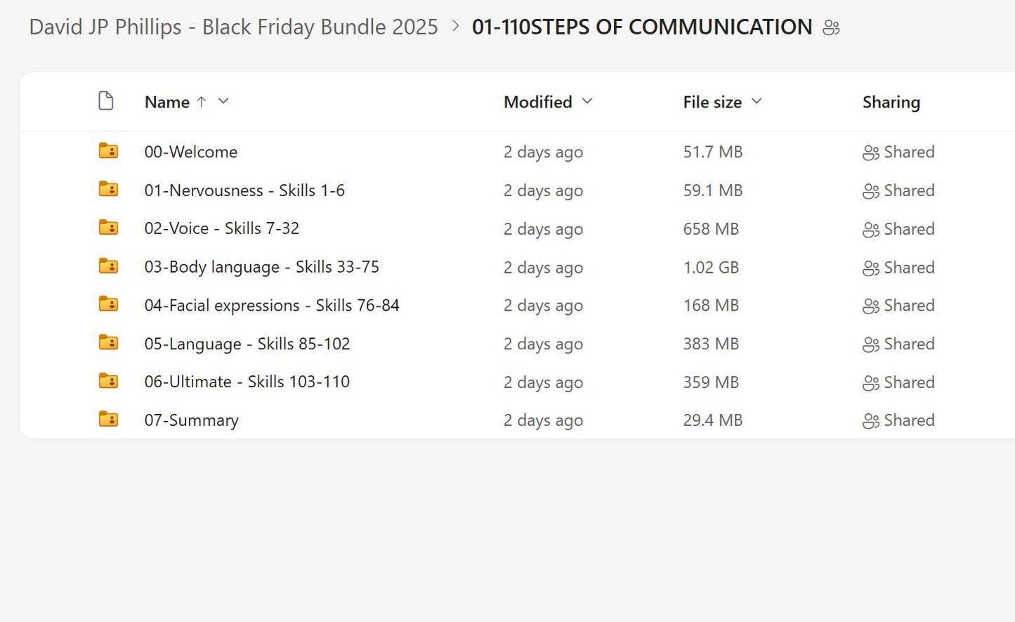 David JP Phillips - Black Friday Bundle 2025