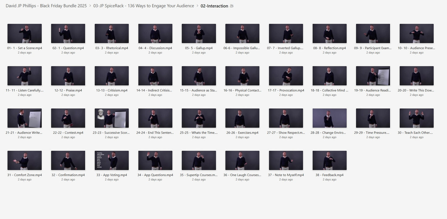 David JP Phillips - Black Friday Bundle 2025