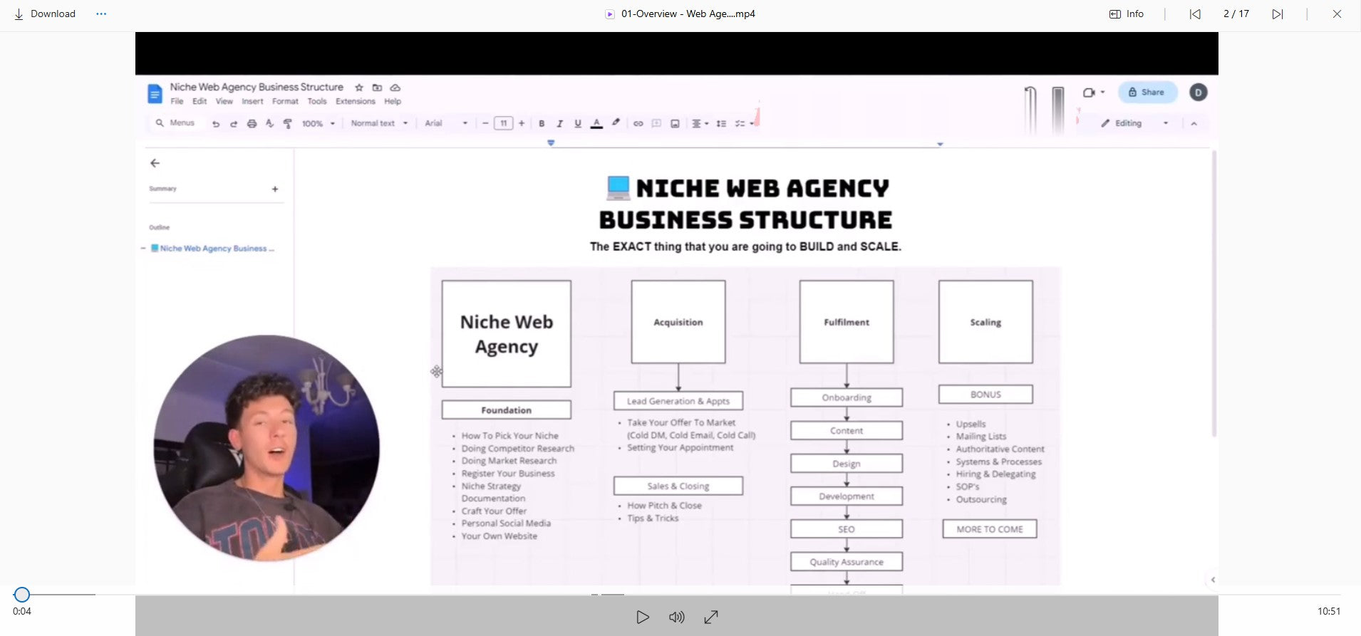 Dean White - Web Agency Blueprint Video File 1 on mypremiumcourses.com