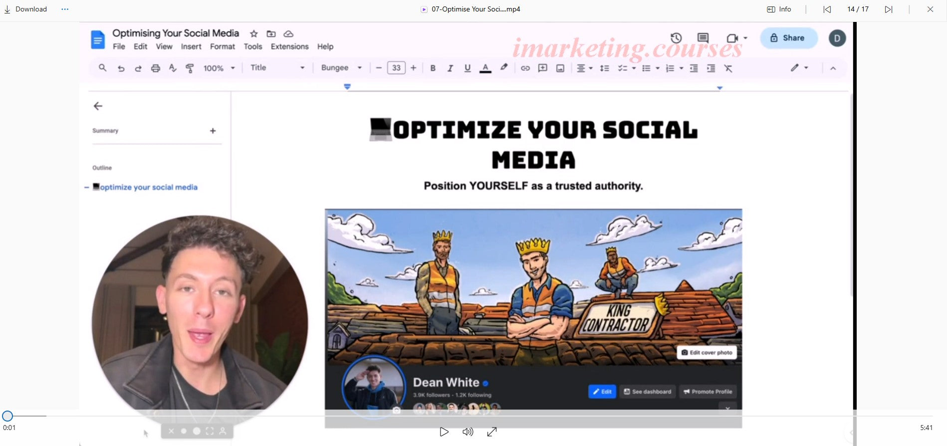 Dean White - Web Agency Blueprint Video File 2 on mypremiumcourses.com