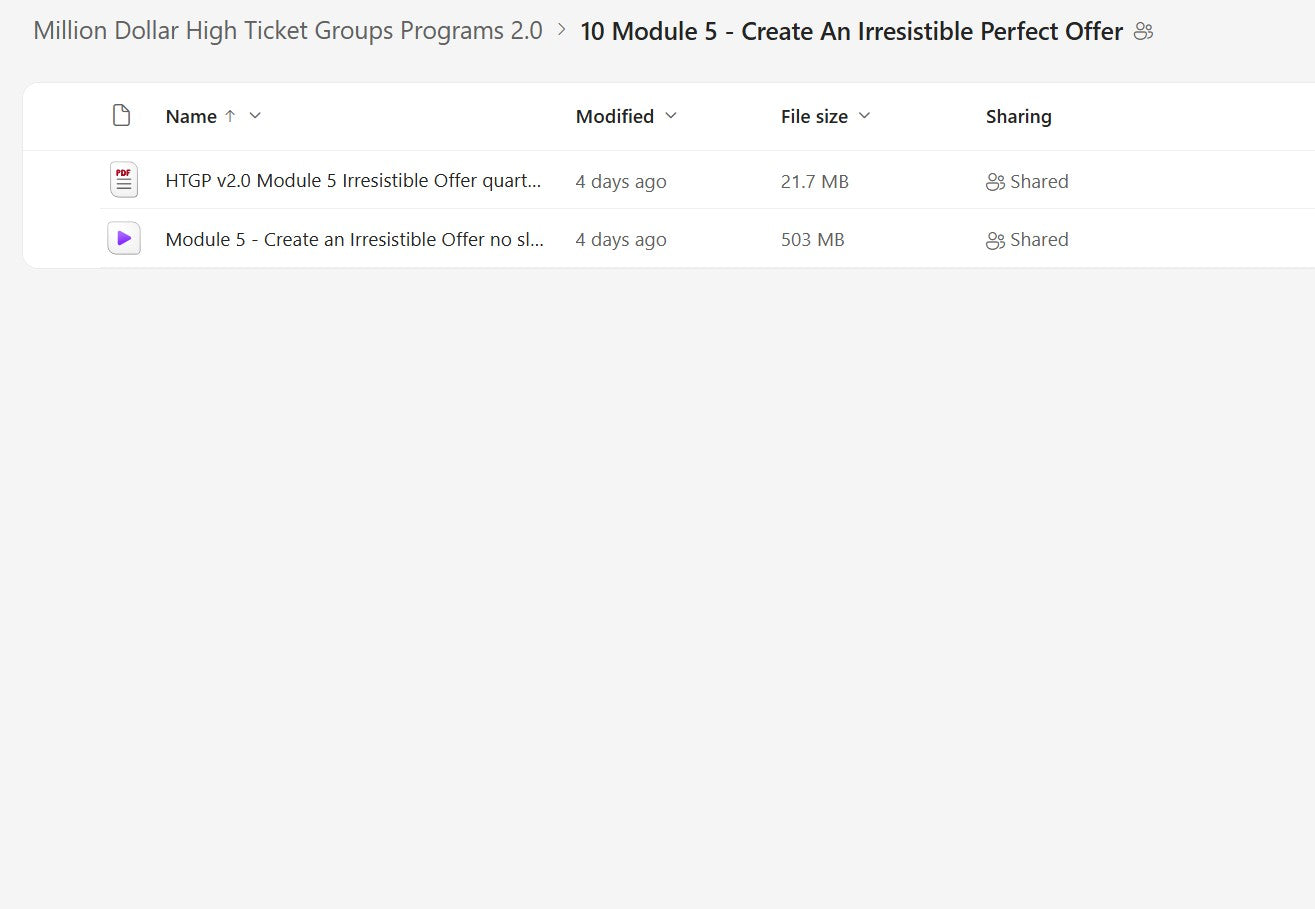 Dr. Joseph Riggio - Million-Dollar High-Ticket Groups & Programs v2.0