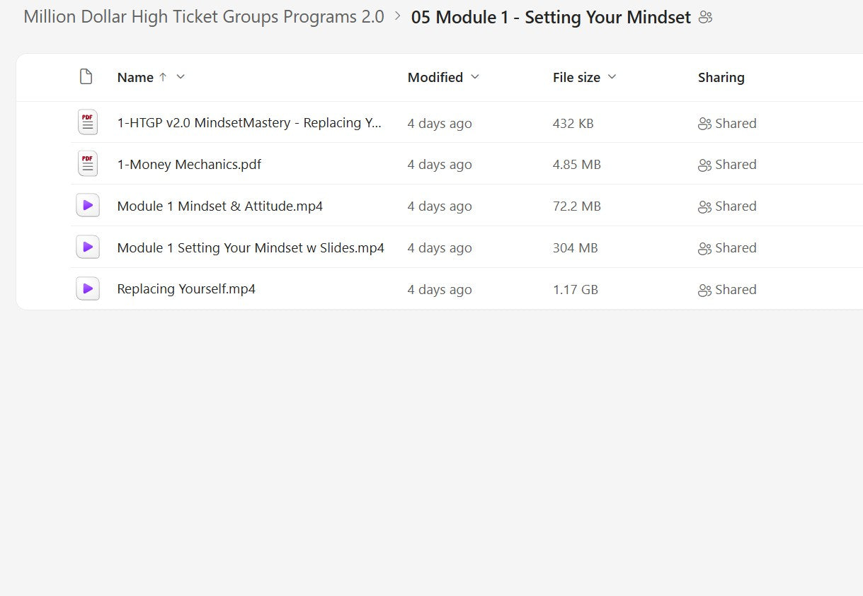 Dr. Joseph Riggio - Million-Dollar High-Ticket Groups & Programs v2.0