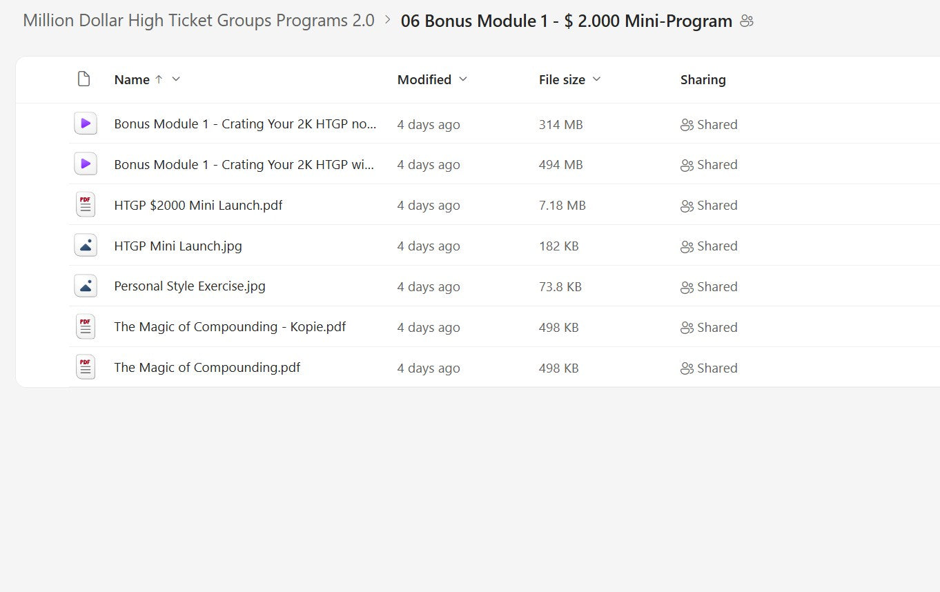 Dr. Joseph Riggio - Million-Dollar High-Ticket Groups & Programs v2.0