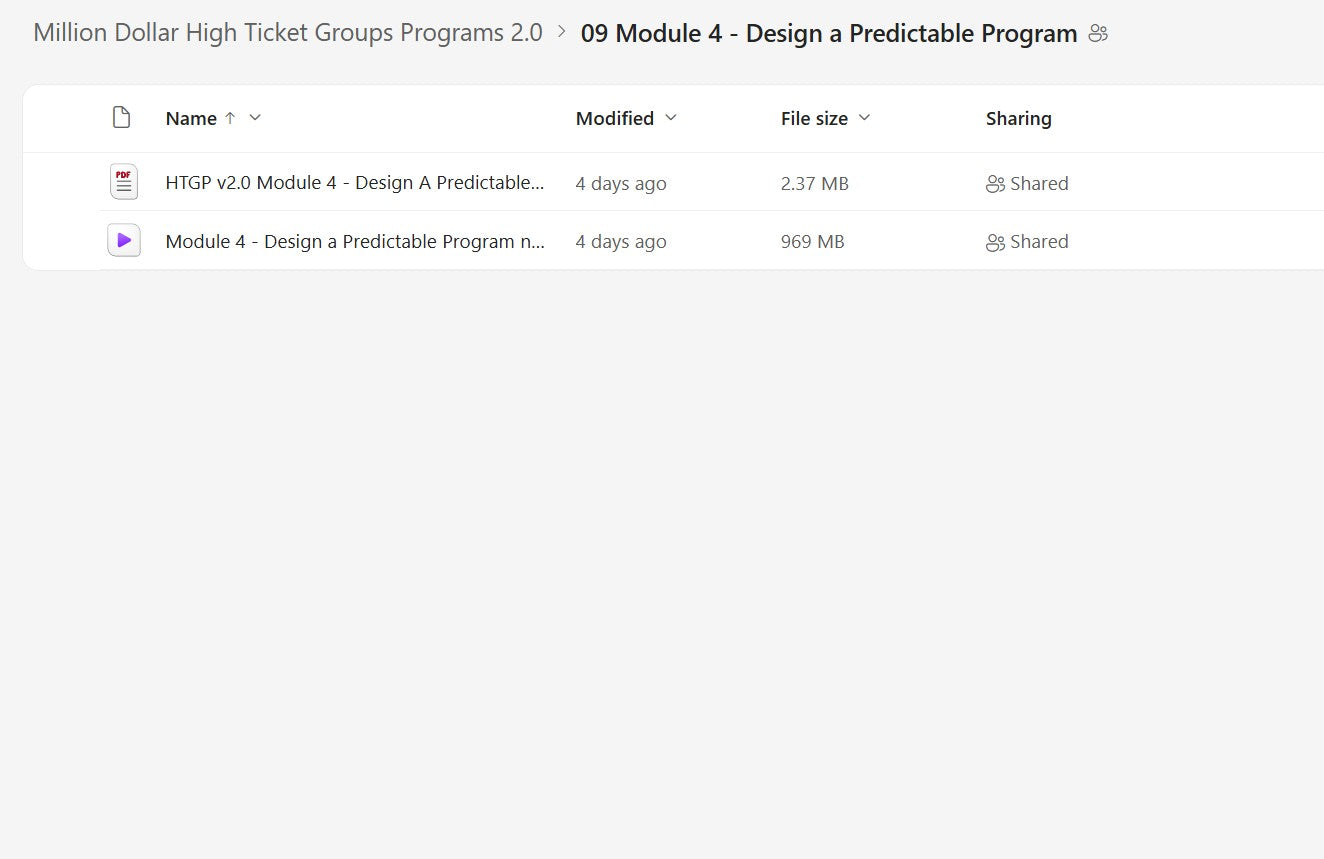 Dr. Joseph Riggio - Million-Dollar High-Ticket Groups & Programs v2.0