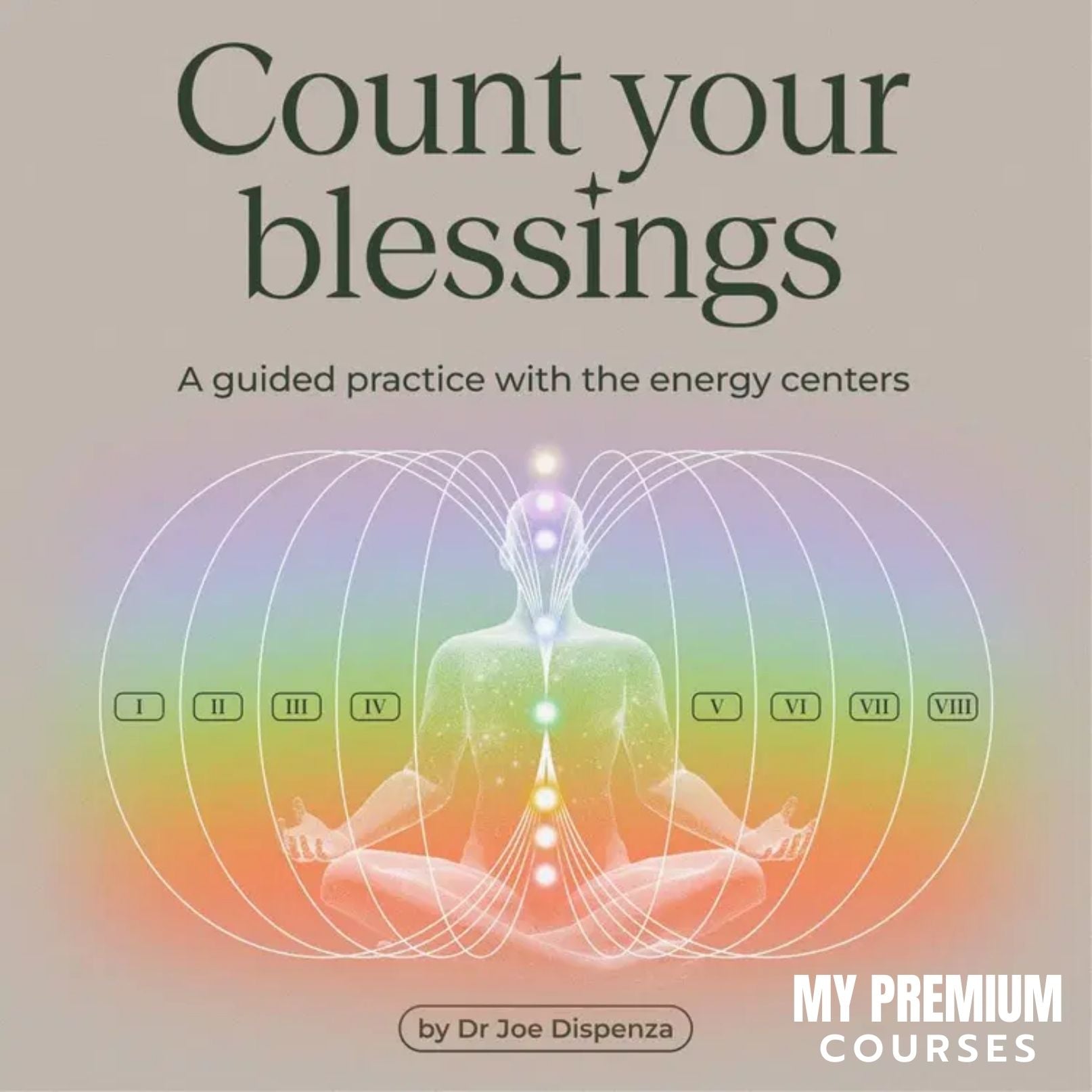 Dr Joe Dispenza - Count Your Blessings: A Guided Practice With the Energy Centers on mypremiumcourses.com