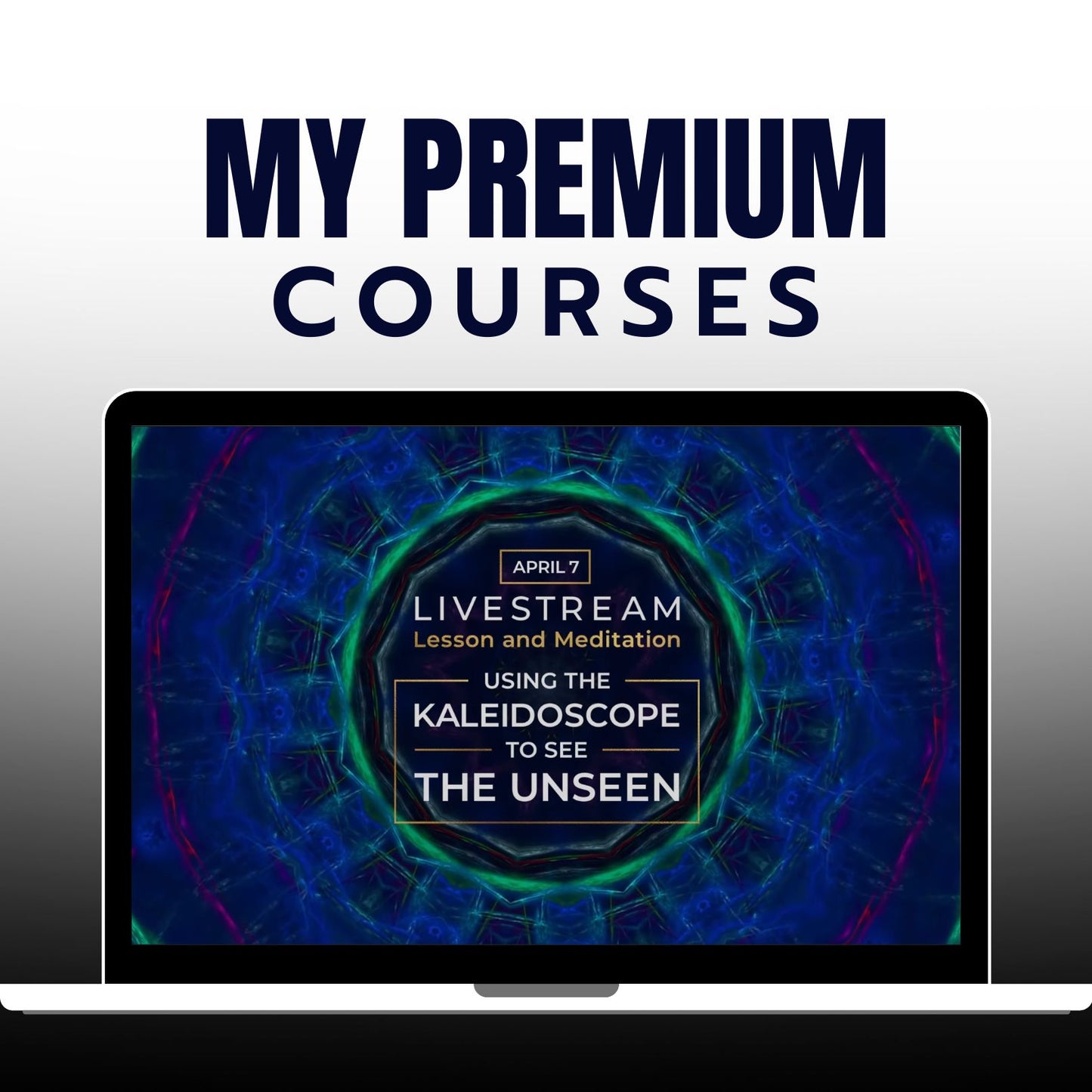 Dr Joe Dispenza -  Using the Kaleidoscope to See the Unseen Lesson Meditation on mypremiumcourses.com
