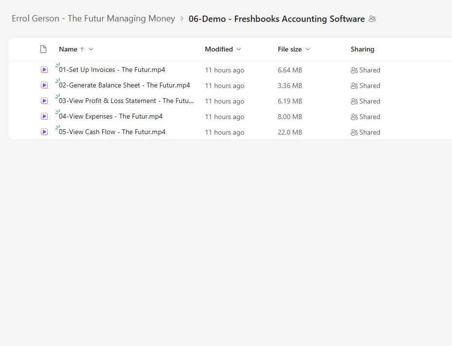 Errol Gerson – The Futur Managing Money