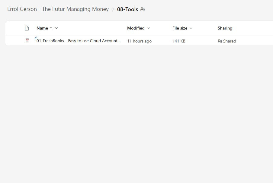 Errol Gerson – The Futur Managing Money