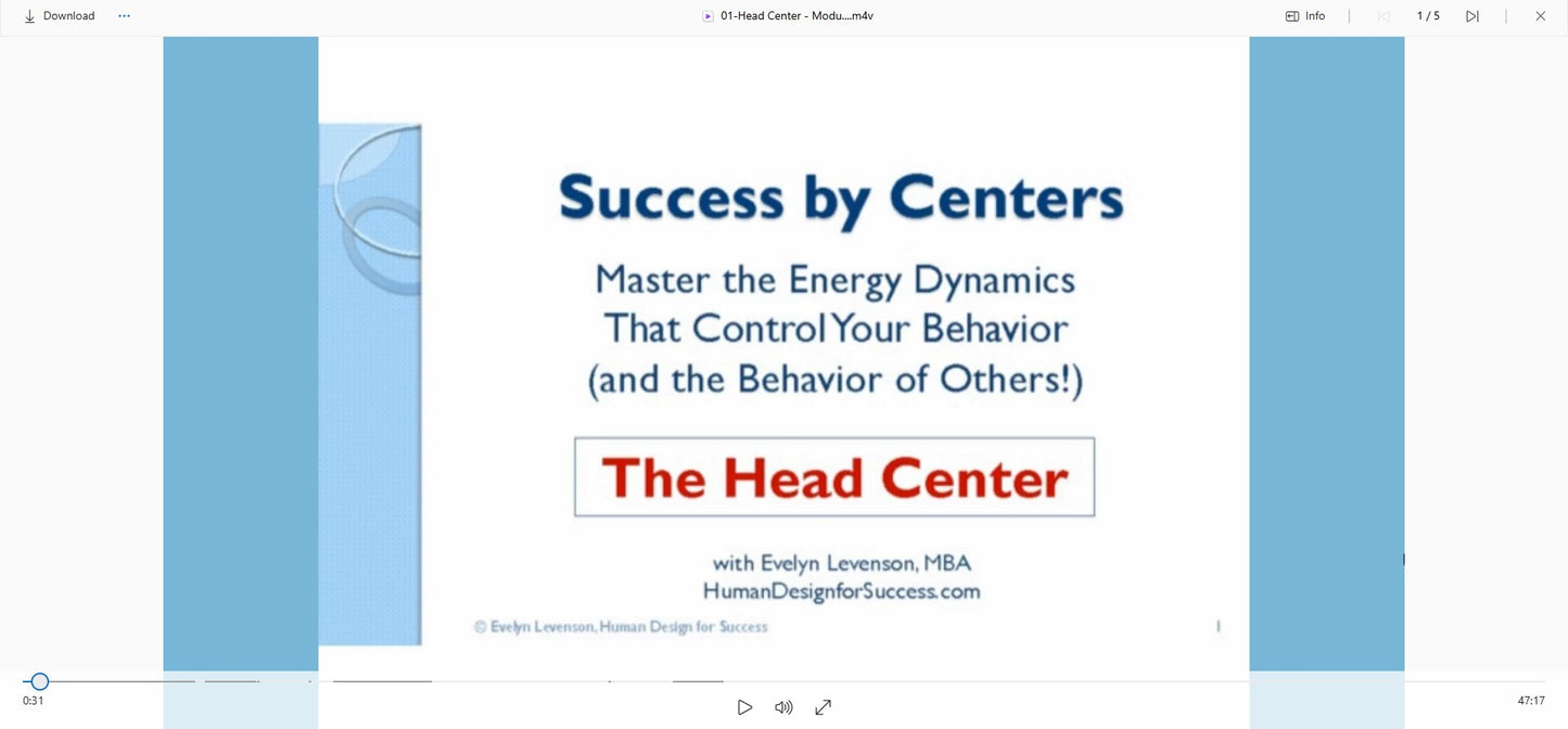 Evelyn Levenson – Success by Centers