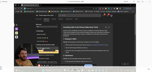 Fitness Sales Inner Circle – 7 Figure Fitness Closer Video File 2 on mypremiumcourses.com