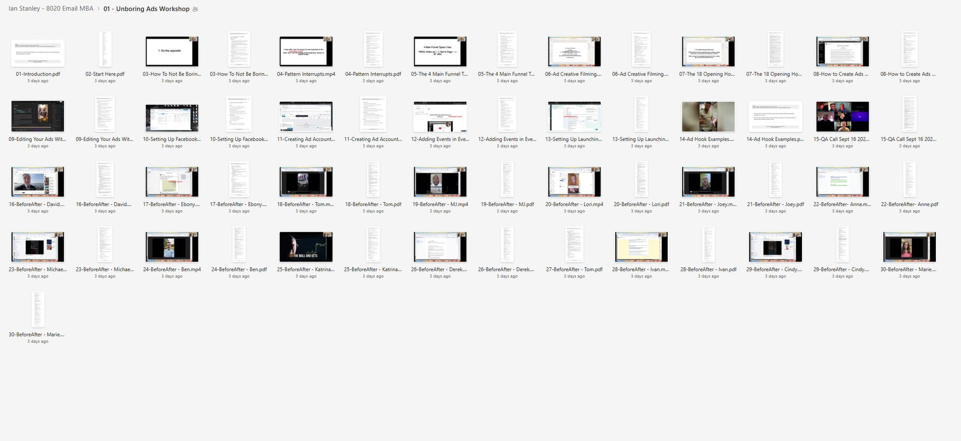 Ian Stanley – 8020 Email MBA LIFETIME UPDATES Module 1 on mypremiumcourses.com