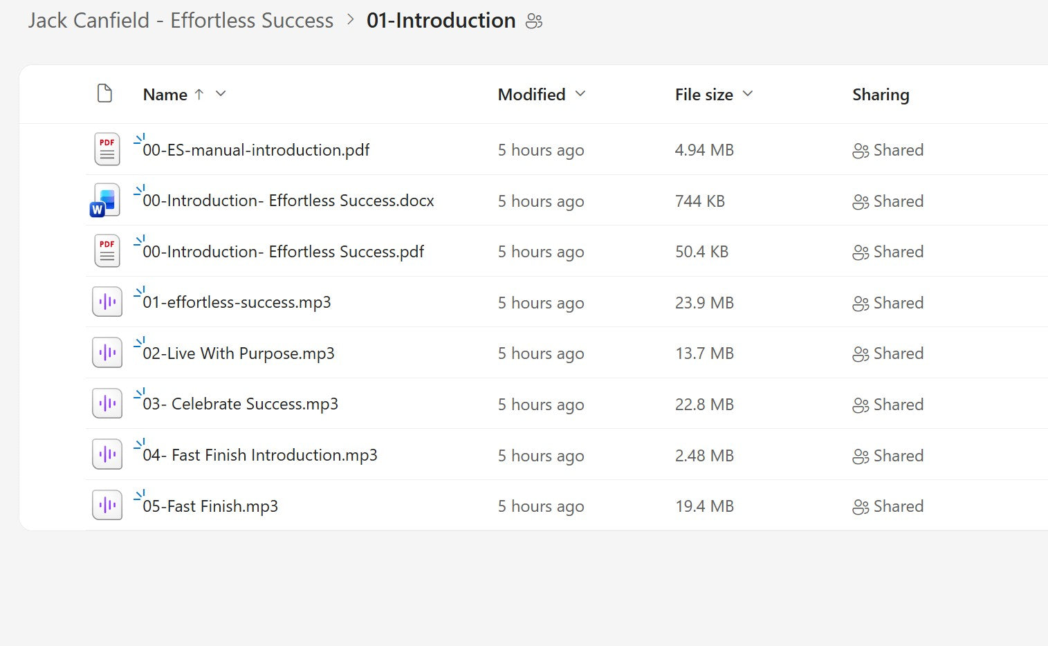 Jack Canfield - Effortless Success Module 1 on my premiumcourses.com