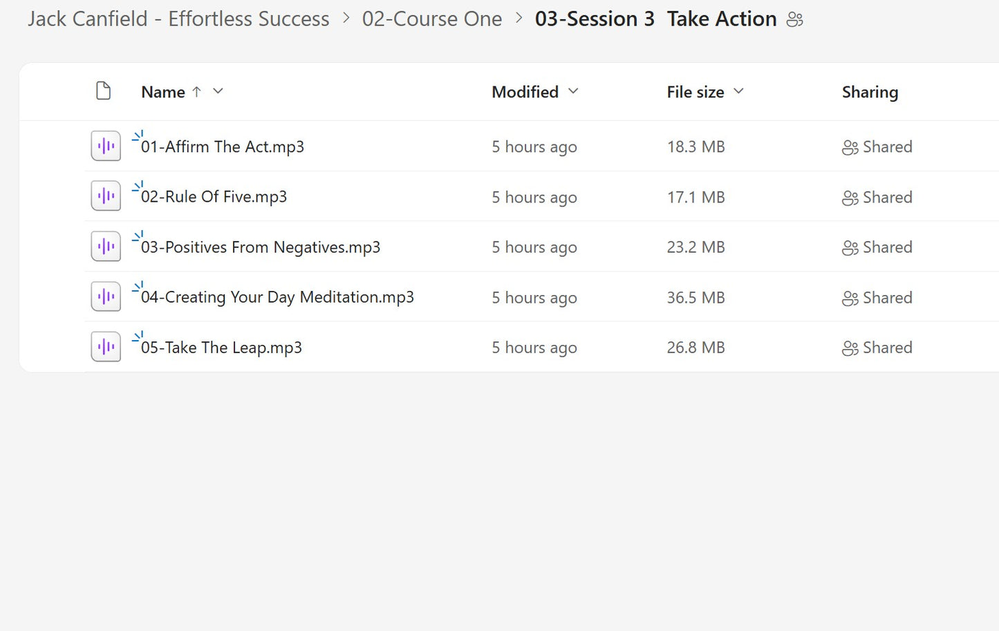 Jack Canfield - Effortless Success Module 2 Session 3 on my premiumcourses.com