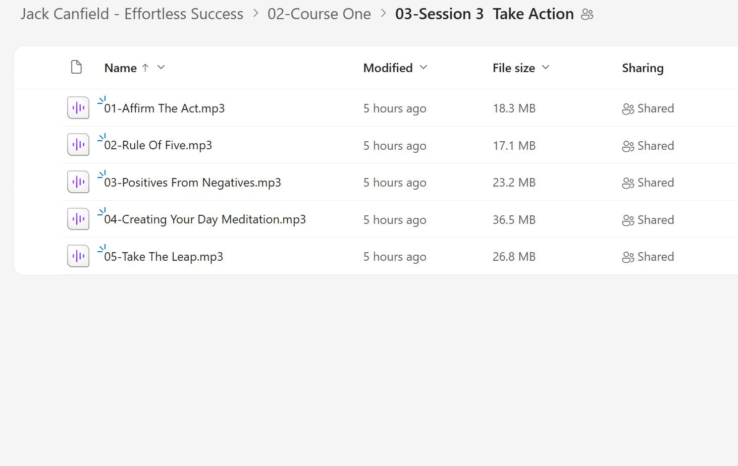 Jack Canfield - Effortless Success Module 2 Session 3 on my premiumcourses.com