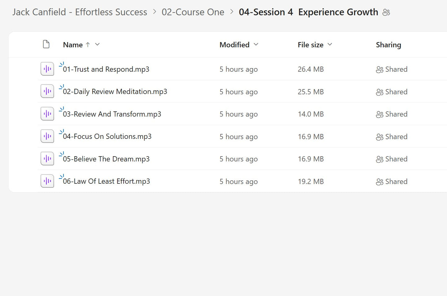 Jack Canfield - Effortless Success Module 2 Session 4 on my premiumcourses.com